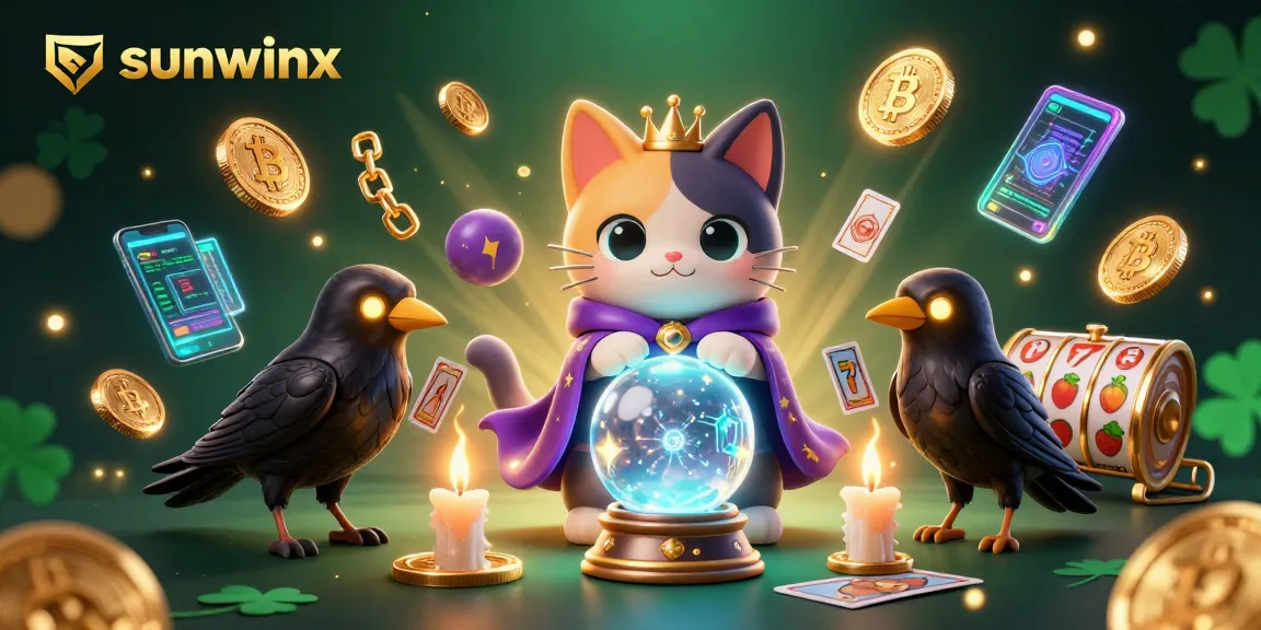 Experience thrilling gaming at sunwinx with mystical characters and vibrant casino elements.